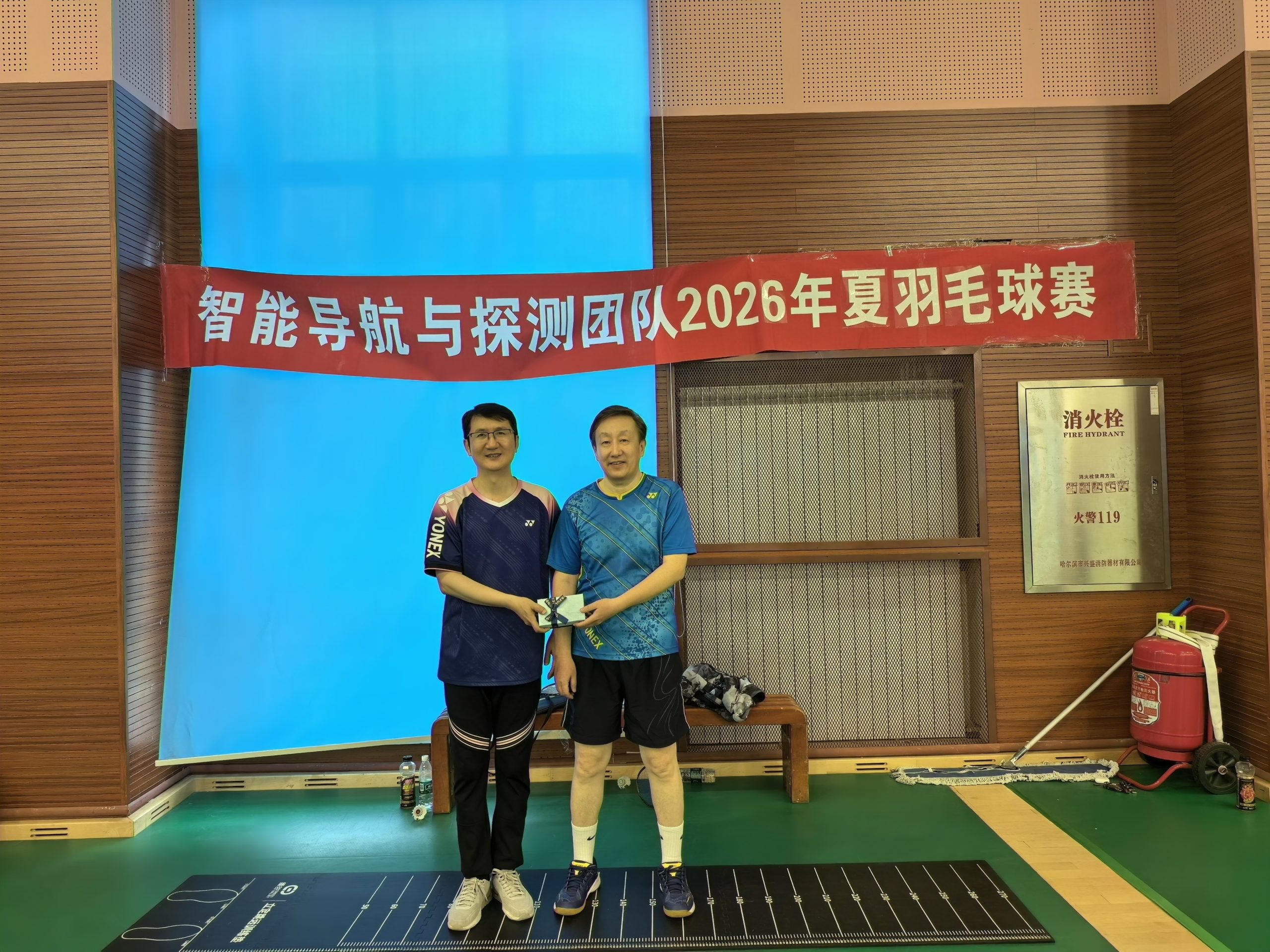 冠军合照